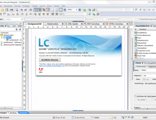 Adobe LiveCycle Designer (AEM Forms Designer)