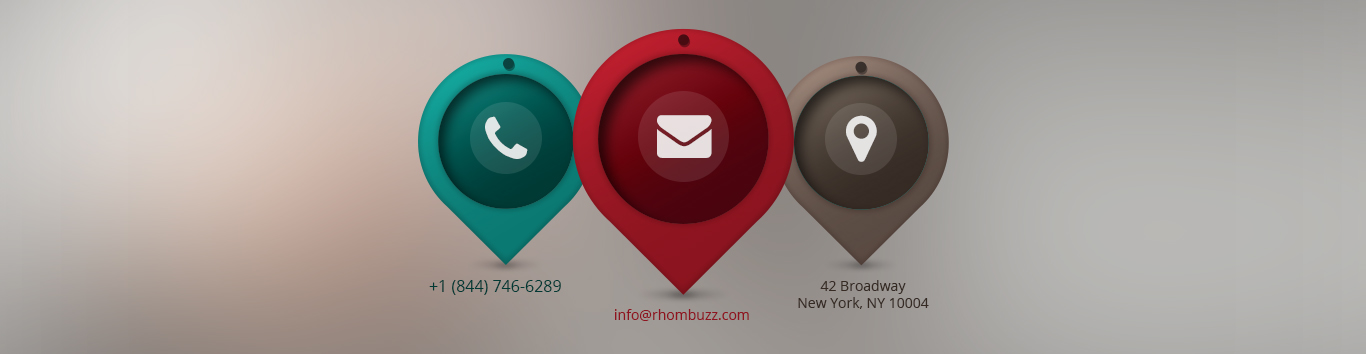 Rhombuzz Contact Banner